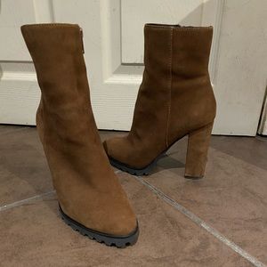 Ankle Booties (Brown) TEALITH